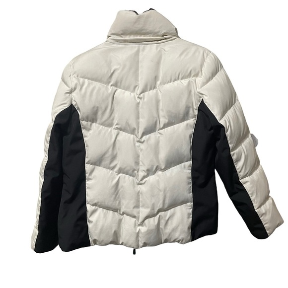 Calvin Klein Performance Down Puffer Winter White Puffer Ski Coat Size Medium - Picture 2 of 11